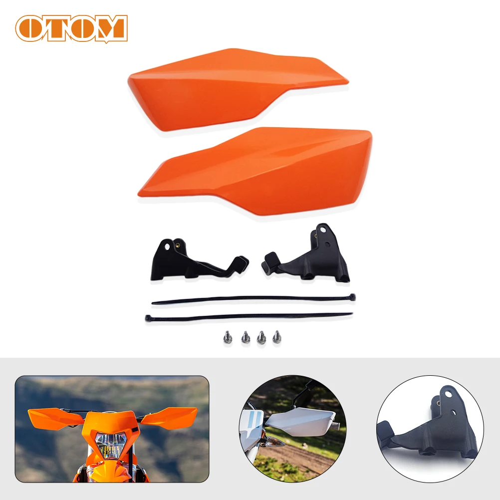 OTOM Motorcycle Handguards Windproof Hand Guard Handlebar Protector Shield For KTM HUSQVARNA GASGAS XC XCF XCW EXC FC TE EC MC-F