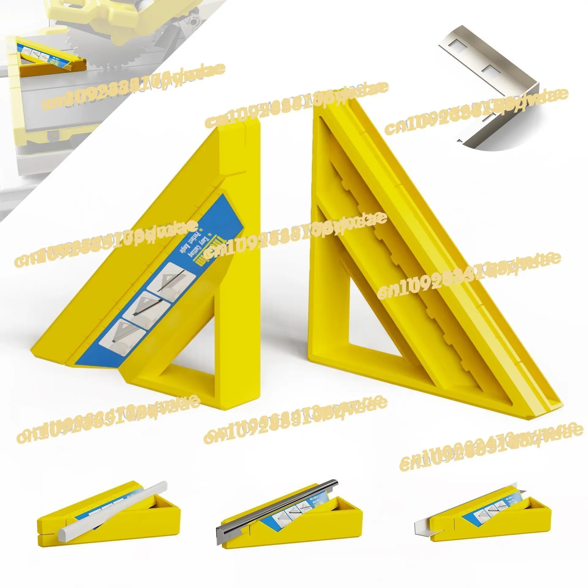

Tile Tool, Tile Edge Cutting Tool for Installation, Accurate 45 Degree Beveled Tile Edge