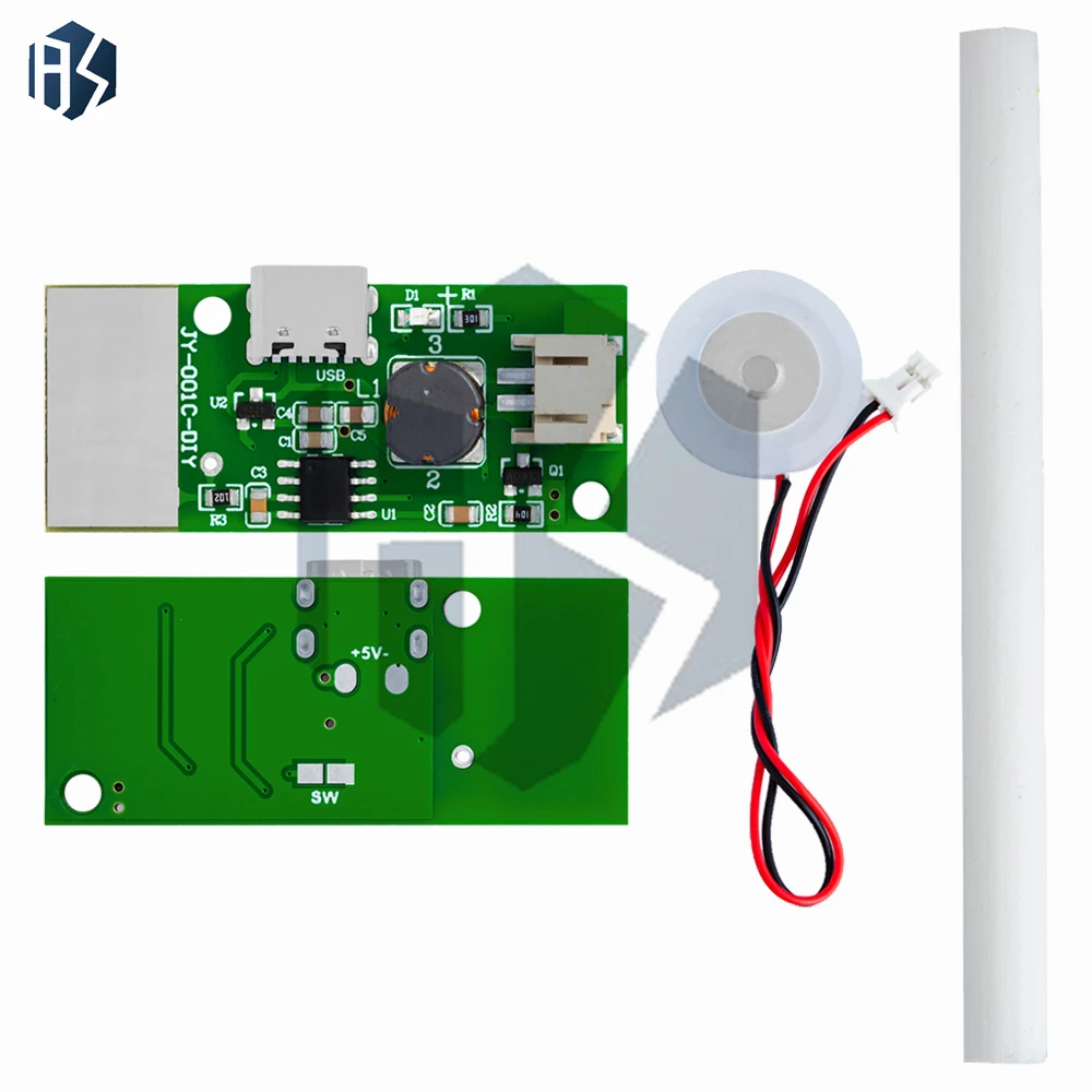 DC5V Type-C USB DIY Nebulizer Control Board: Mini Touch Humidifier Module with Oscillator