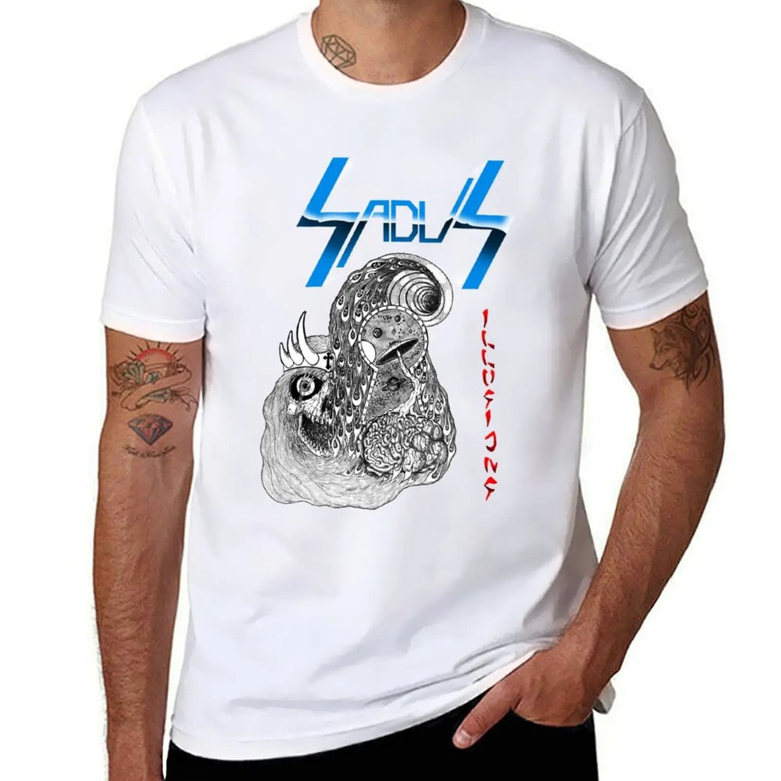 

Illusions by Sadus - Classic Old School US Thrash Metal T-Shirt man graphic t shirt t shirts with prints T-Shirt