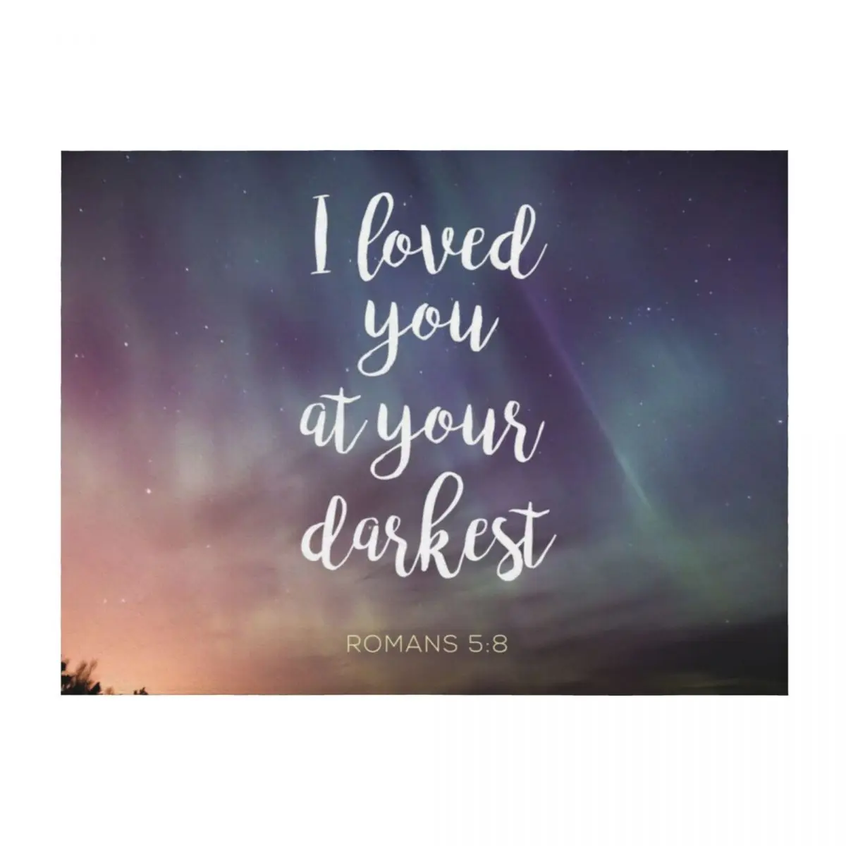 

Romans 5:8 Throw Blanket blankets and throws Nap valentine gift ideas wednesday Blankets