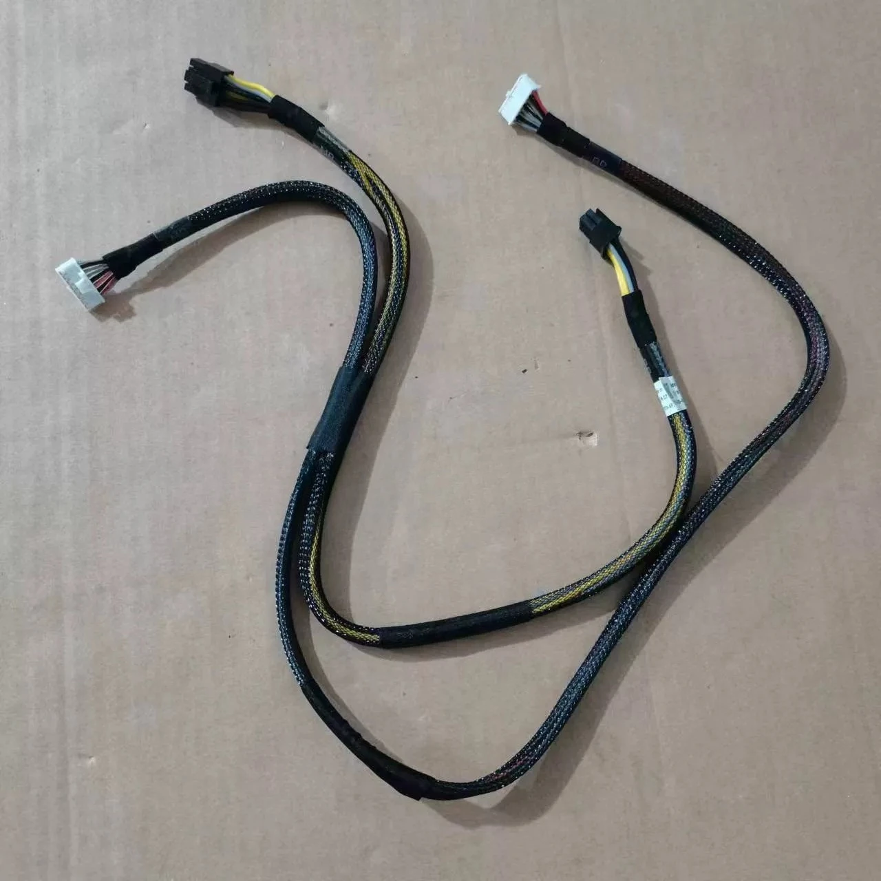 For Dell R730XD server extension built-in 3.5 4 disk position, backplane signal power supply cable 7TGT4