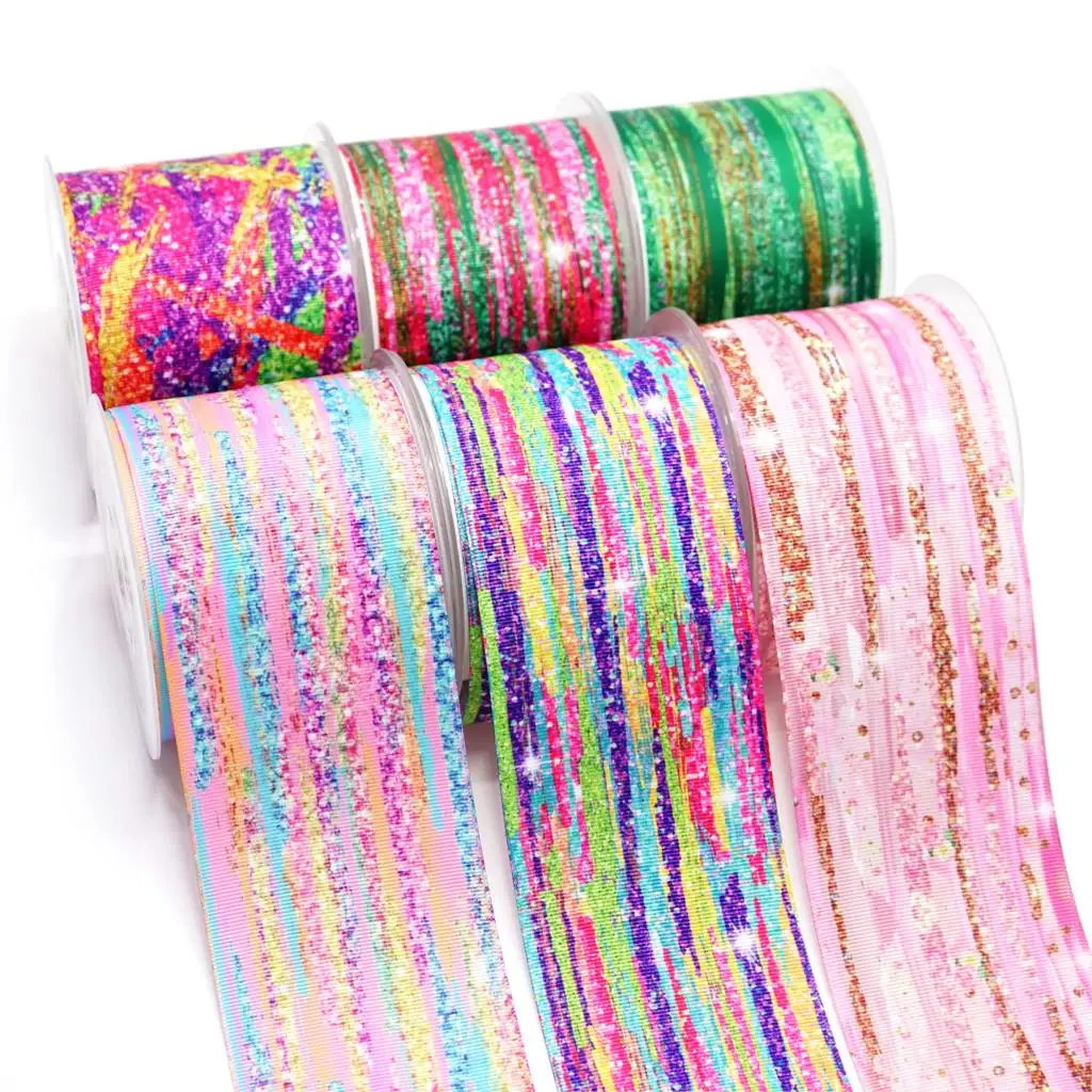 Choshim Brand materiali fatti a mano fai da te nastro in Grosgrain stampato 5 Yard Per taglia 50407