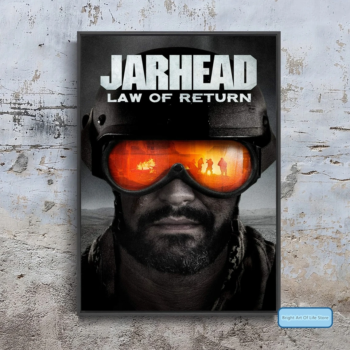 

Jarhead Law of Return (2019) Movie Poster Cover Art Photo Print Apartment Home Decor Wall Painting (Unframed)