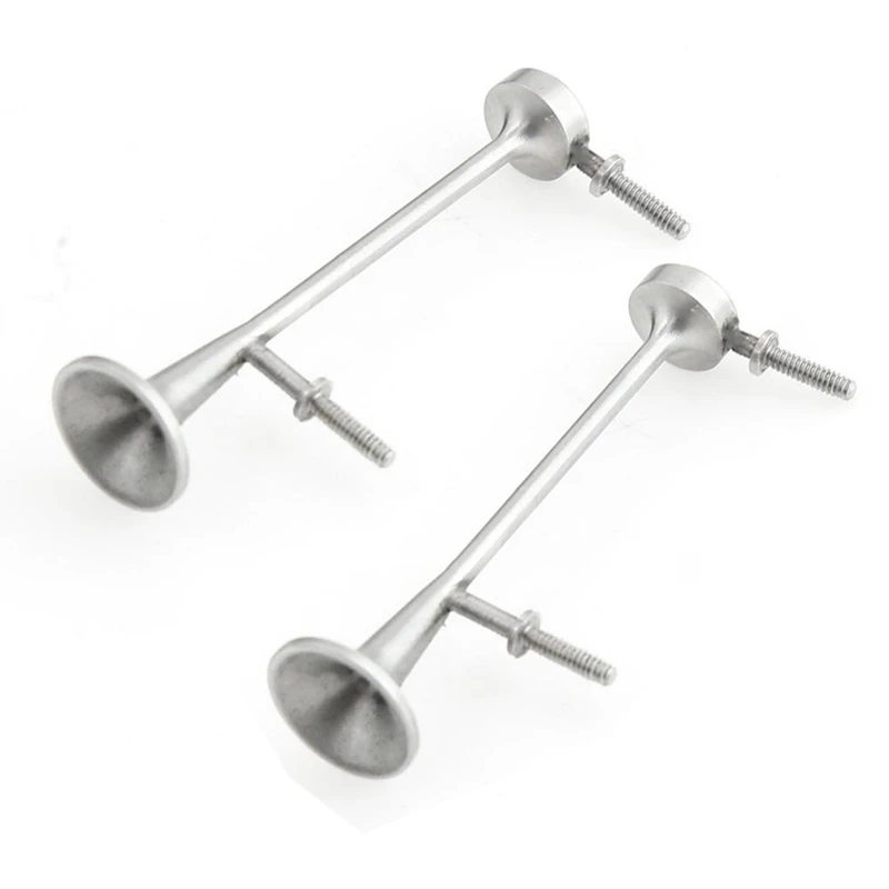 2 buah Speaker logam Model klakson peluit untuk 1/14 RC TAMIYA King Hauler GL truk traktor Model LESU SCANIA R620