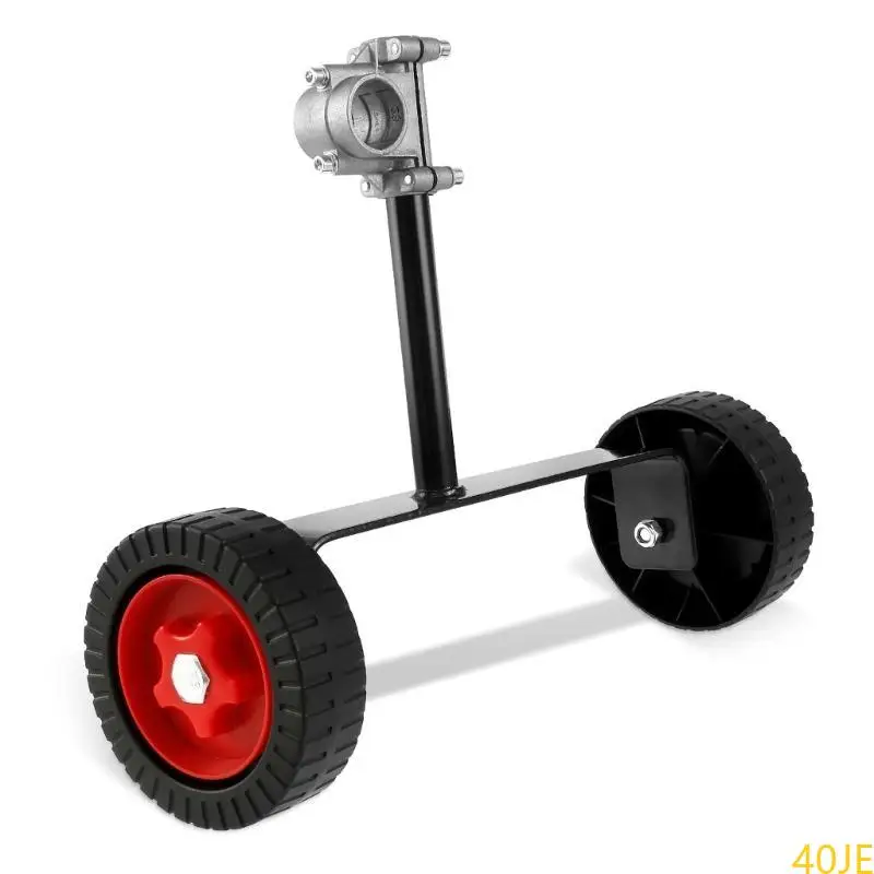 40je Rasenmäher Stützrad einstellbare Unkraut -Trimmer -Auxiliary -Räder Garten Rasenmäher Austausch Elektrowerkzeugzubehör