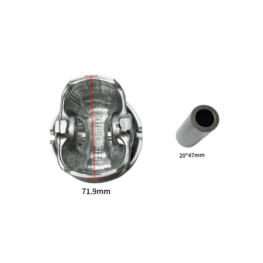 High Quality Assurance 71.9 mm 3 Cylinder Aluminum Alloy Engine Piston Rings Piston Repair Kit for Ford 1.0T EcoBoost PM008500