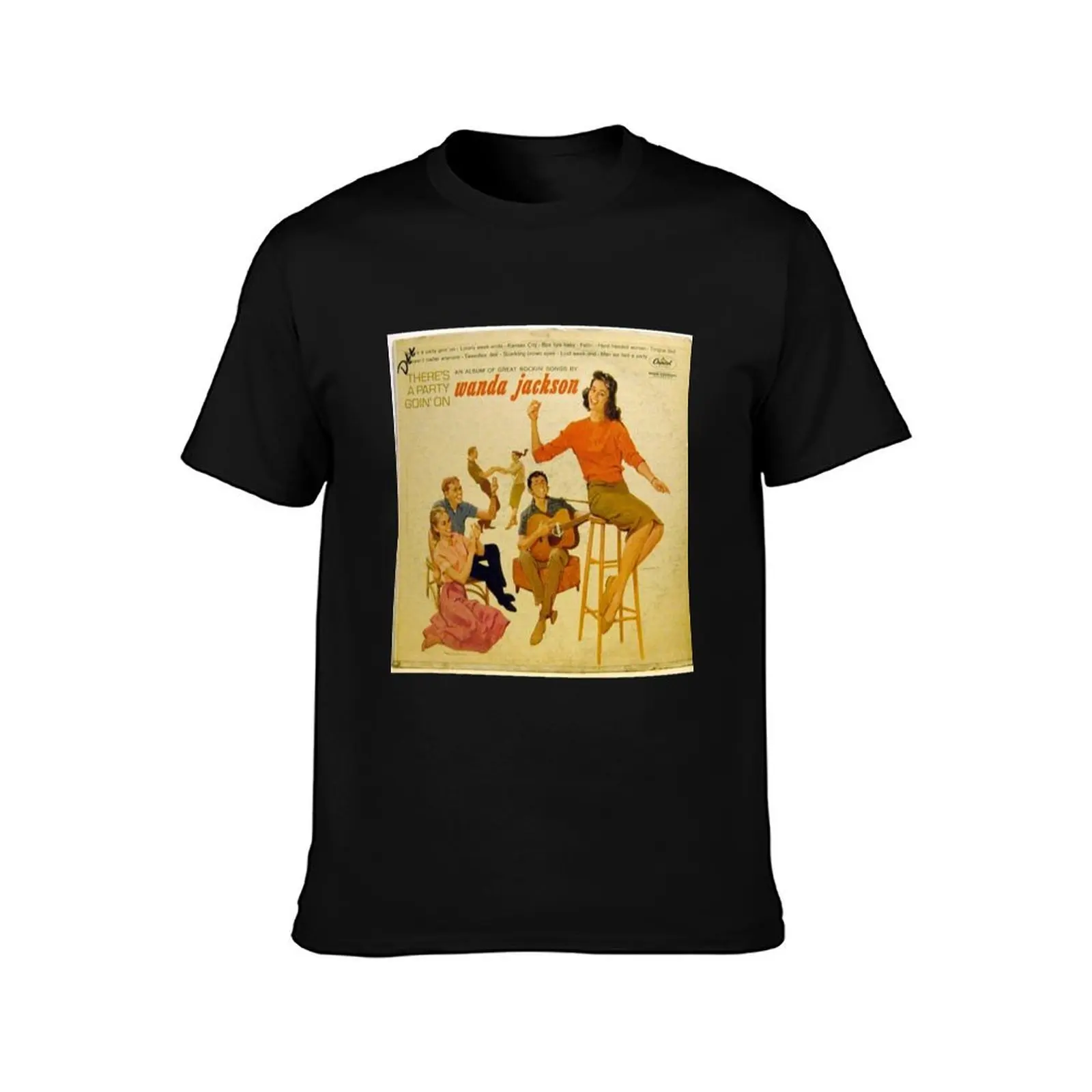 Wanda Jackson, Rockabilly lp, 1950's, Gene Vincent T-Shirt Sun Block Outdoor T-Shirt