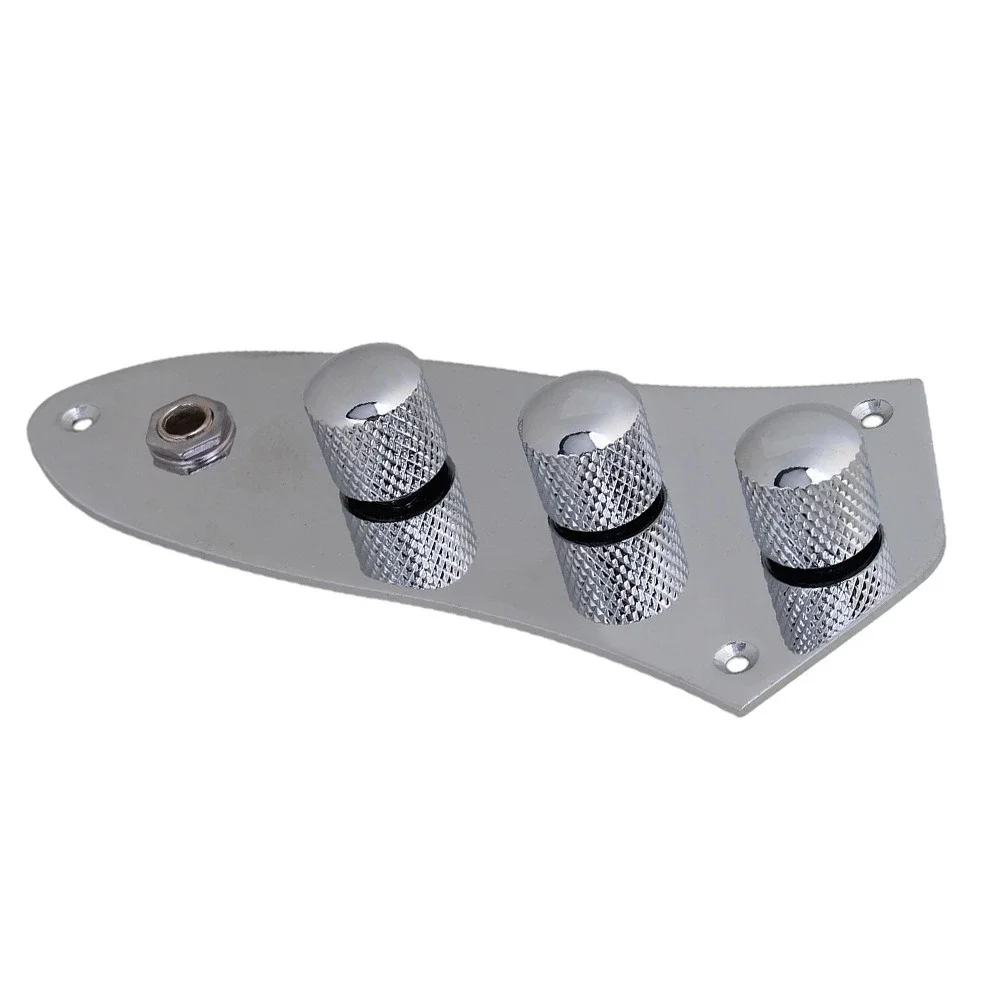 

Bass Wired Loaded Control Plate Harness with Switch & Knobs for JB Guitar Premium Alloy Construction for Enhanced Performance