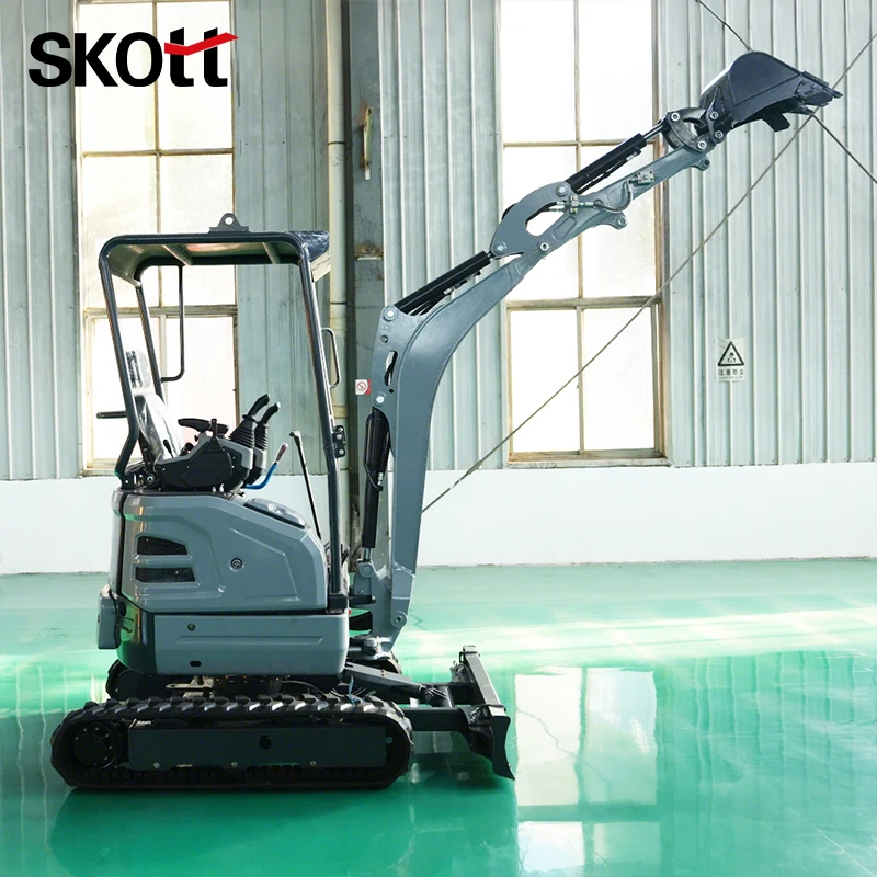 

1.8T Small Excavator CE Certified & Customized Attachments for Sale, Reliable Export Packing & Overseas Shipping