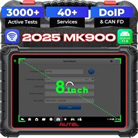 Autel MaxiCOM MK900 OBDII Scanner All System Diagnostic Scan Tool Active Test DoIP CAN FD FCA Autoauth SGW Update of MK808BT PRO