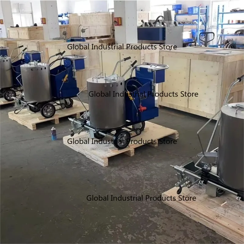 Wholesale Hot Melt Hand Push Double Spreader Marking Machine Road Line Sprayer for Pavement Markings