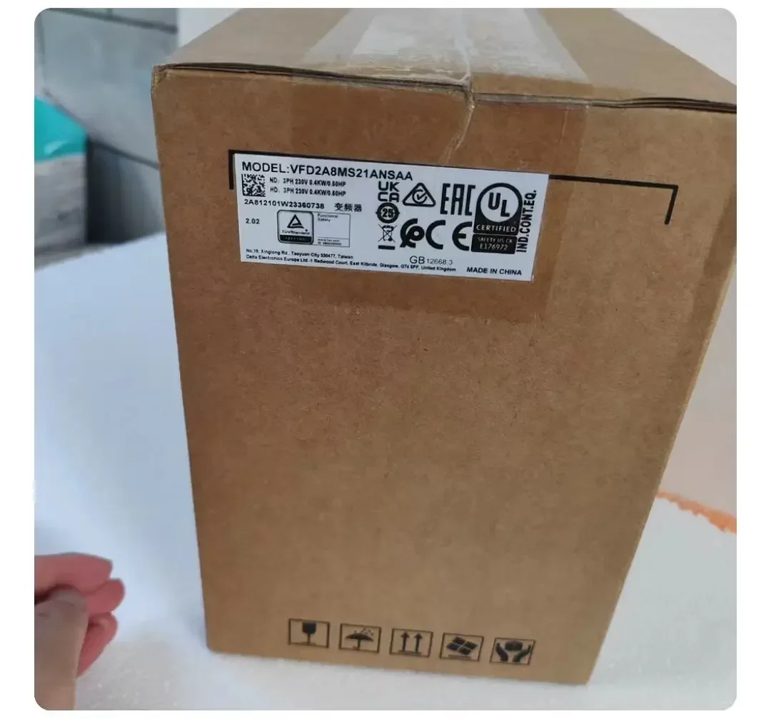 

VFD-MS300 Series Frequency Inverter VFD2A8MS21ANSAA 1/2HP 0.4KW 230V 2.8A