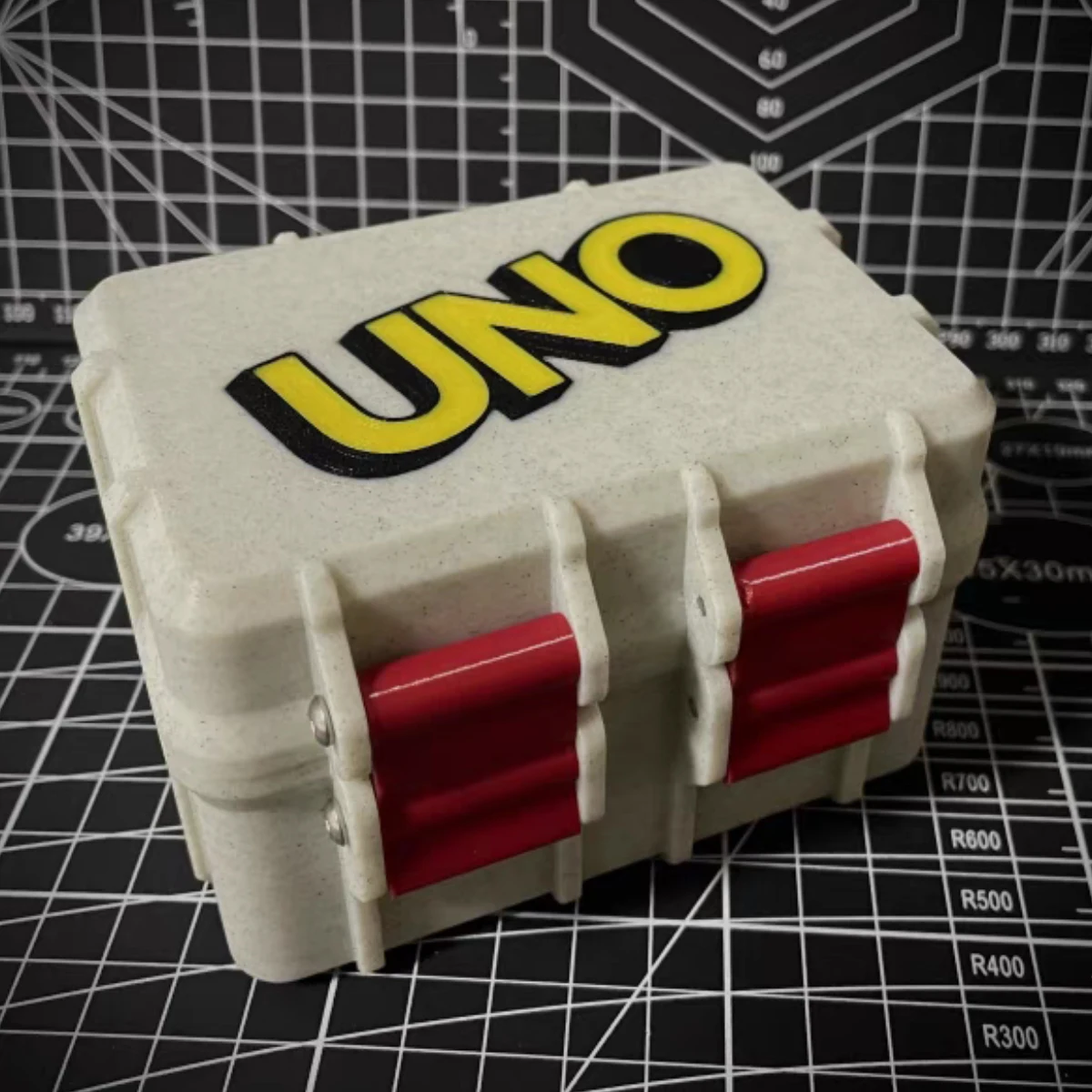 UNO Portable Box Suitable for UNO Card Boys Gift Hard Case Storage Box can accommodate over 200 cards for 3D printing