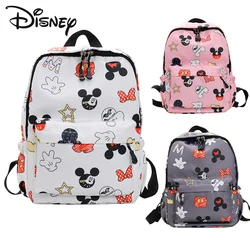 Disney Mickey School Bag para Crianças, Mochilas de Jardim de Infância, Minnie Schoolbag, Mochila Kawaii, Bebés Meninas e Meninos Mini Mochilas