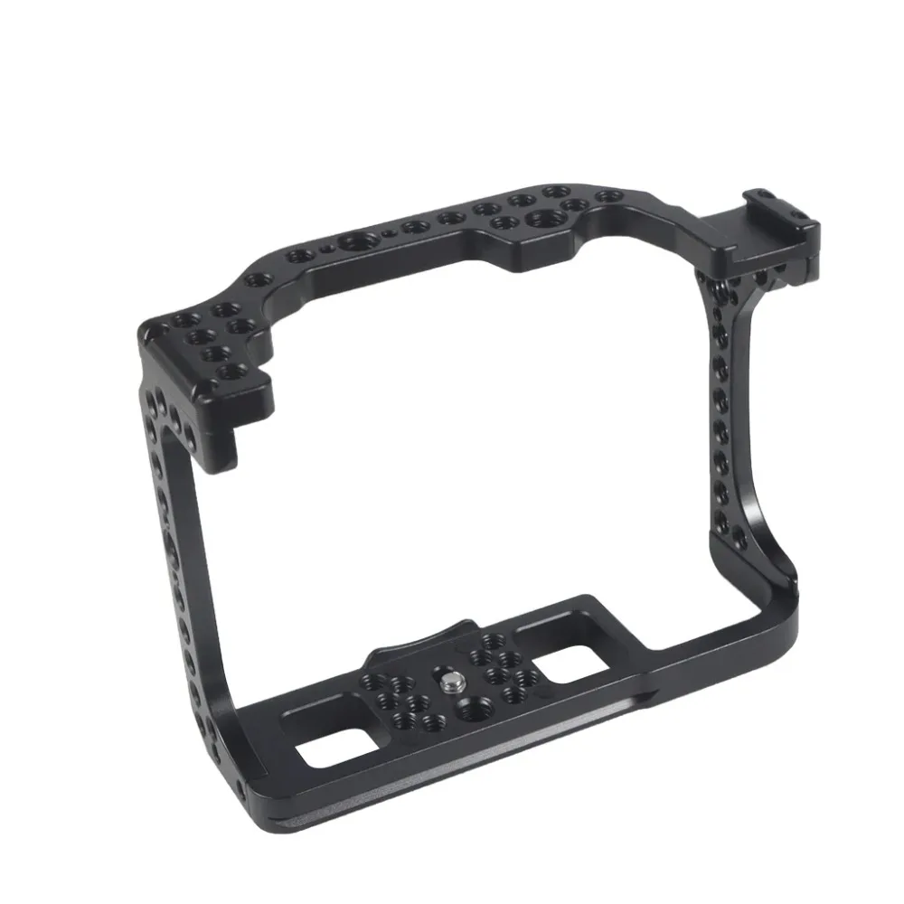 

Camera Cage for Canon EOS R Feature with 1/4 3/8 Thread Holes for Magic Arm Microphone Fill Light Attachment