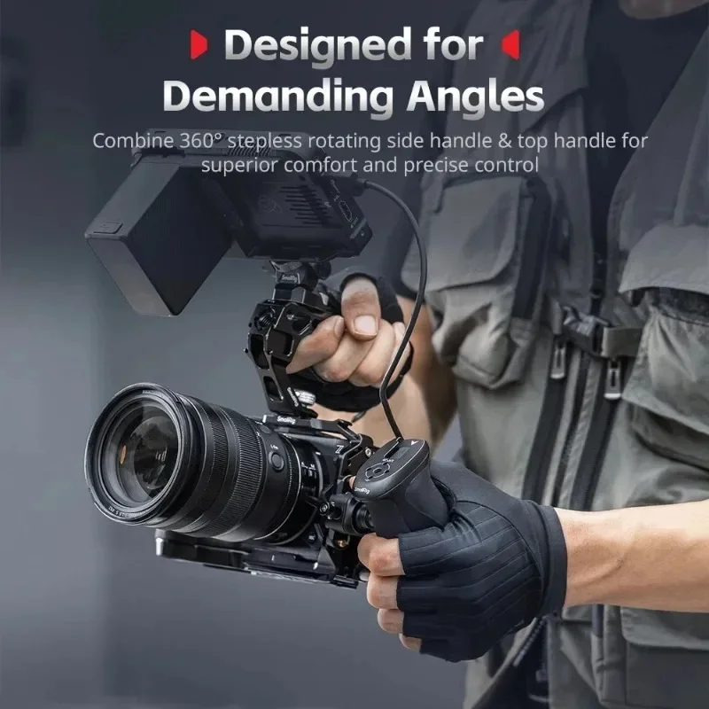 SmallRig ZR Camera Cage for Nikon ZR Mount Plate Built-in Arca-Swiss Quick Release Plate for Arca Tripod Robust Protection New