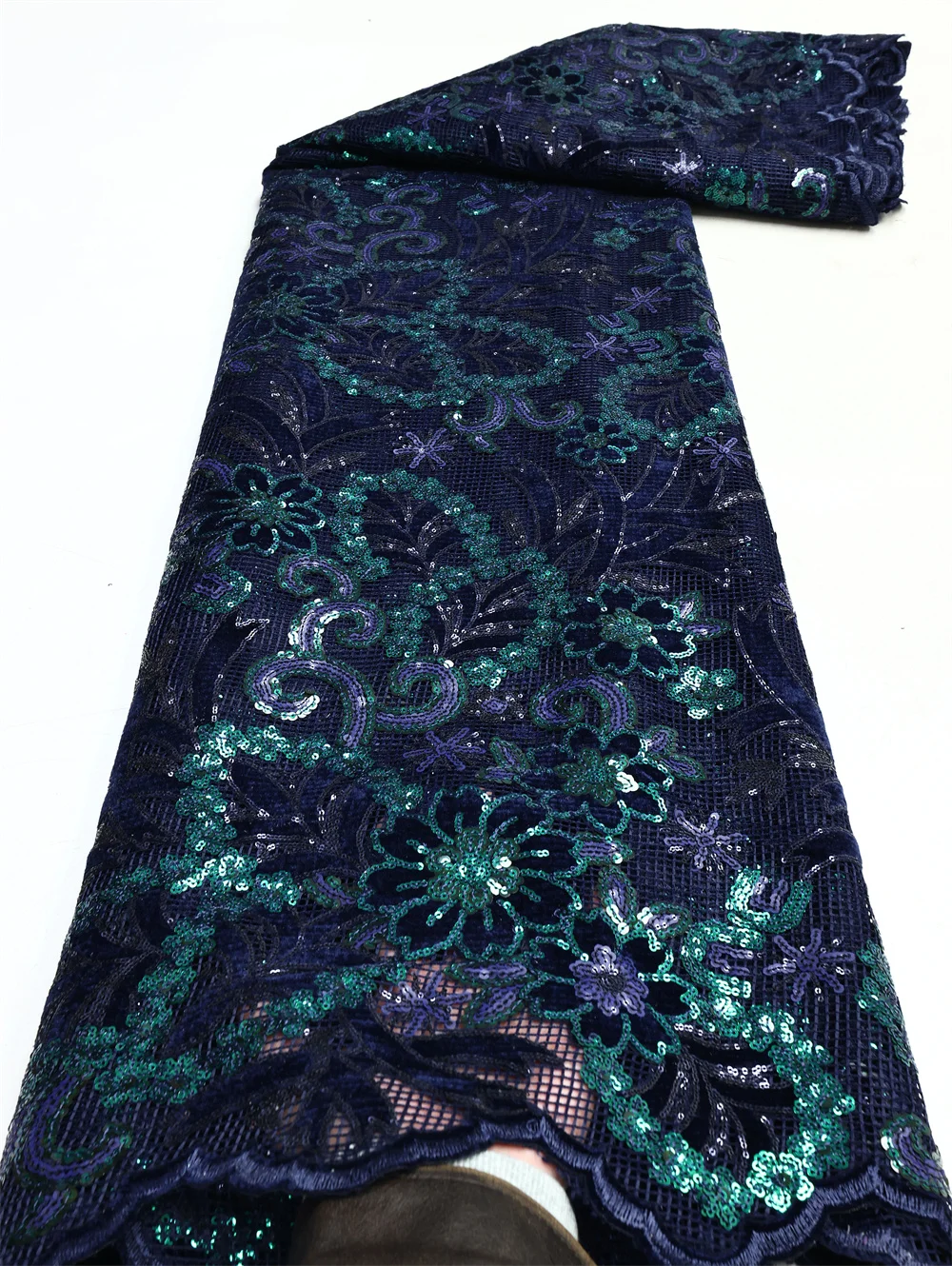 Nigerian Velvet Lace Fabrics African Lace Fabric 2024 High Quality Lace Material With Stones French Lace Fabric Sewing