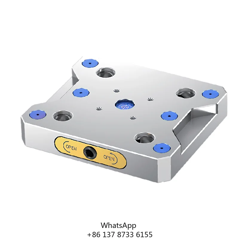 Quick-Change ZPP CNC Base Plate For 5 Axis Vices, Clamping Fixture Solutions