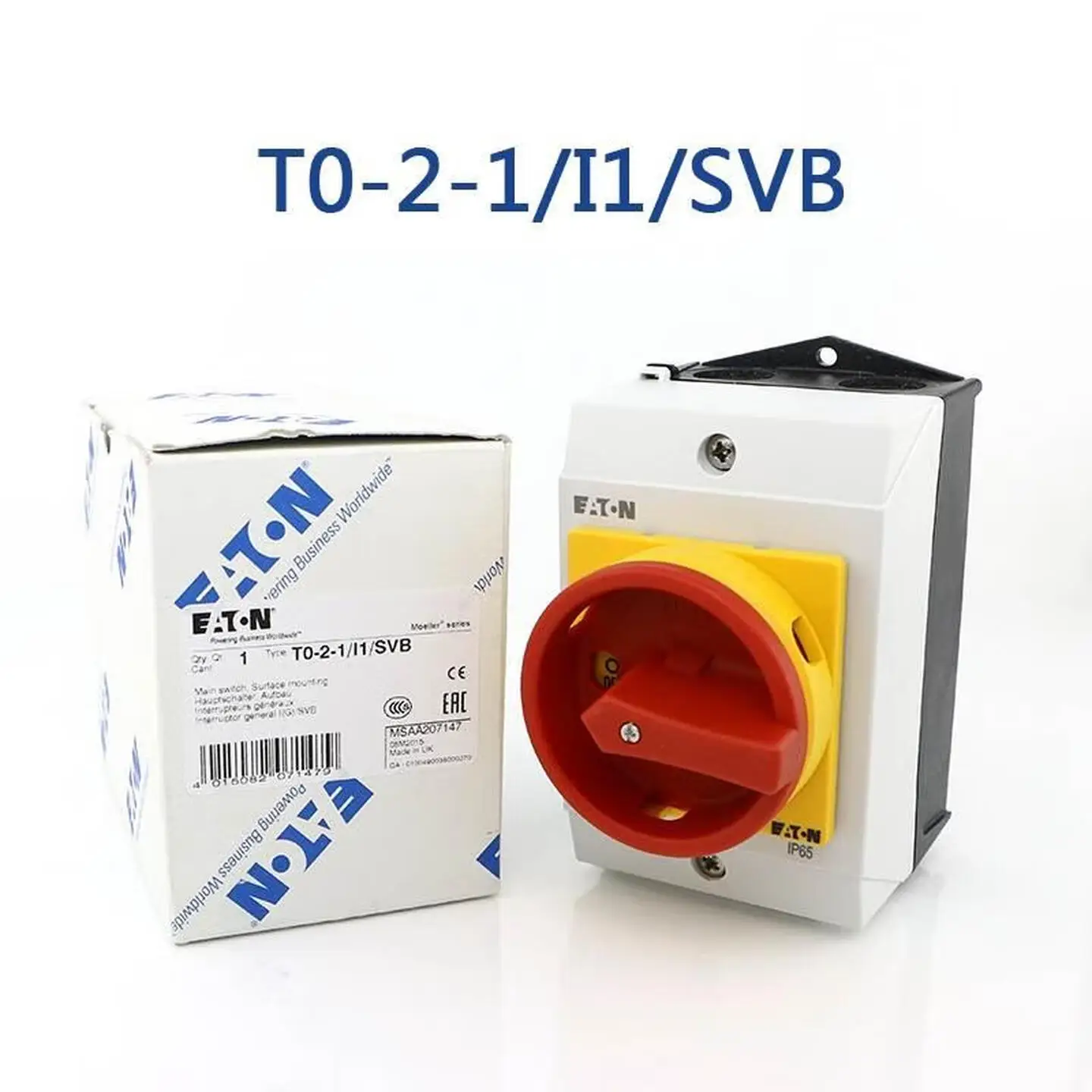 EATON P1-25P1-32/I2 T0-2-1/I1/SVB Load Switch with Waterproof Box 20A Electrical Component by Eaton Mueller