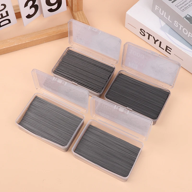 1000 unids/caja recambios de plomo 0,5/0,7/0,9/1,3/2,0 Mm HB resistente a roturas recambios de lápiz mecánico suministros