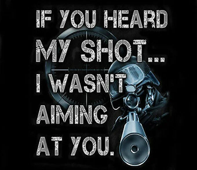 One Shot One Kill. US Army Sniper T Shirt. High Quality Cotton, Large Sizes, Breathable Top, Loose Casual T-shirt S-3XL