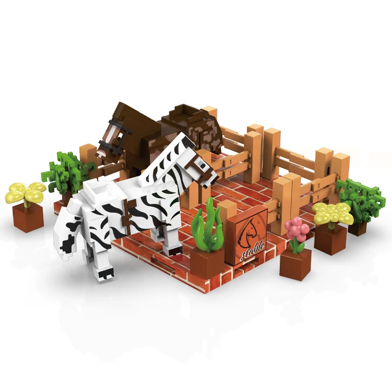 STEM Toys Mine World Magnet Cube Building Sets Magnetic DIY Building Blocks Christmas Creative Gifts for Kids Children Ornament