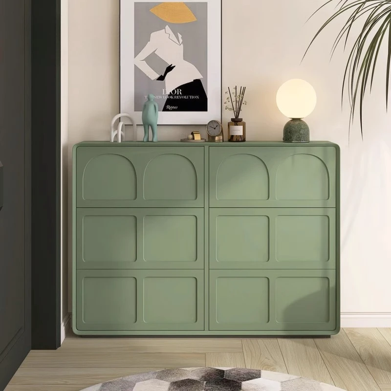 Ultra Thin Shoes Rack Wooden Narrow Entrance Hall Shoes Rack Storage Vertical Zapateras Organizador Furniture Living Room