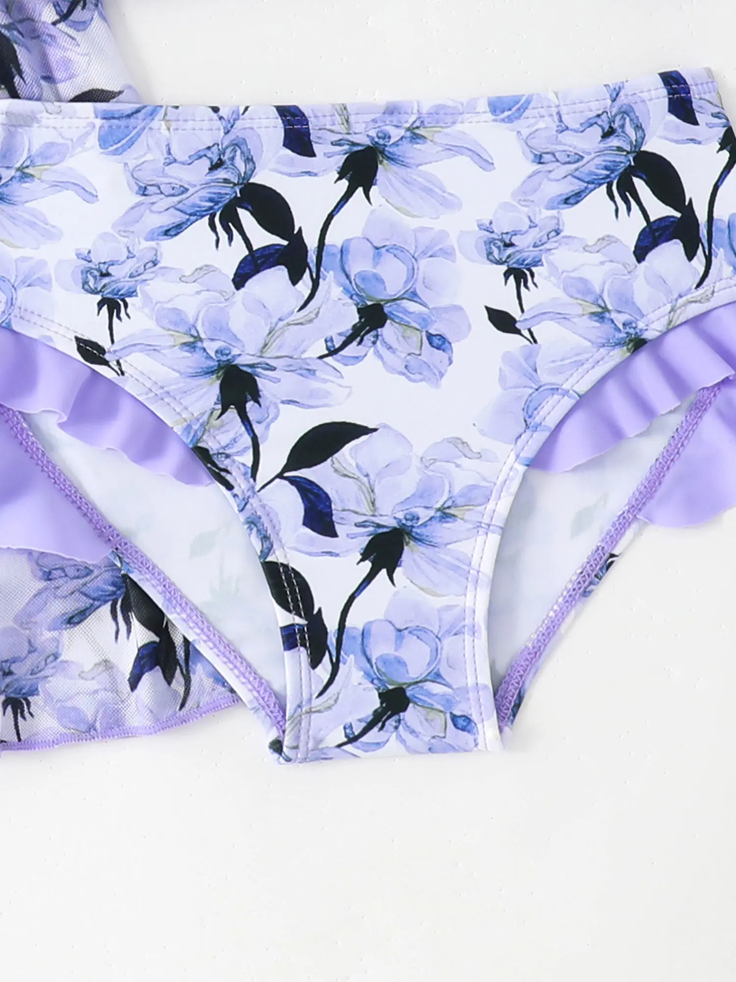 Set da bagno per bambina, costumi da bagno per le vacanze estive, cinghie, slip stampati e capispalla abbinati per le vacanze al mare