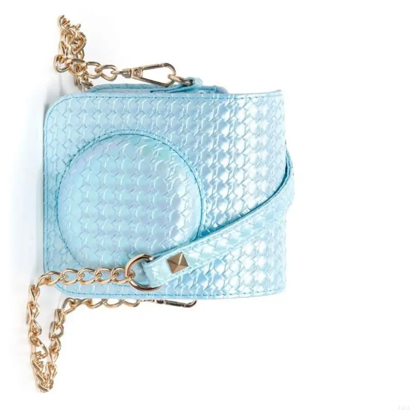 T5EA Camera Case Pu Кожаная мягкая сумка для покрытия для Mini12 Сумка для пленочной камеры с плечевыми ремнями