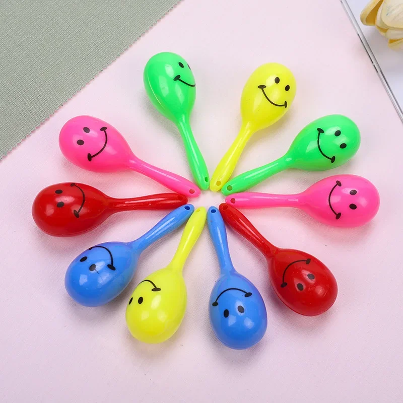 10Pcs Cartoon toddler toys, sand hammer toys, learning toys, party cheering instruments, creative toys and small gifts