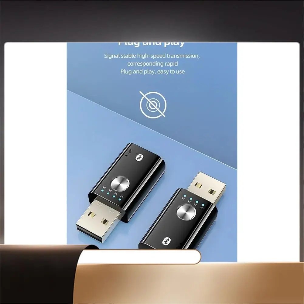 

4 в 1 Bluetooth 5.1 аудиоприемник передатчик стерео USB ключ 3,5 мм 3,5 AUX для беспроводного адаптера RCA для автомобильного комплекта-N35R