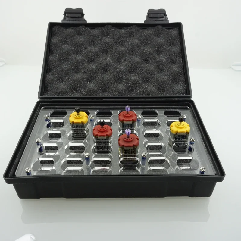 self made mini 4wd stock boxes motor box can stock 30pcs mini 4wd motors with sponge inside for protecting the motors 324 store