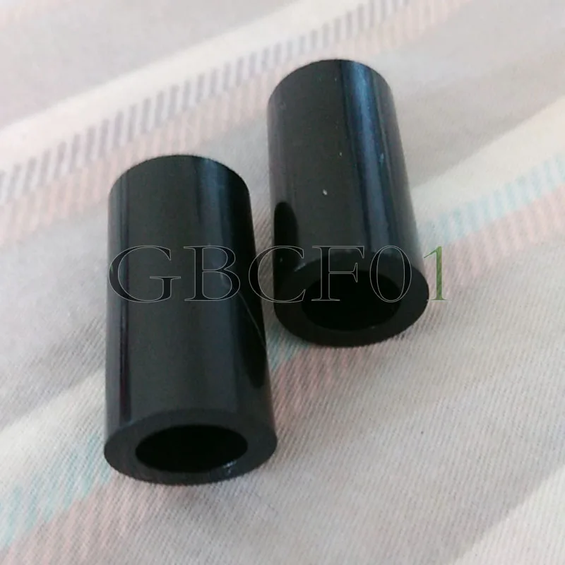 100/200pcs M3 M4 M5 M6 M8 White/ Black ABS Non-Threaded Spacer Round Hollow Standoff Washer PCB Board Spacer Length 2 to 25mm
