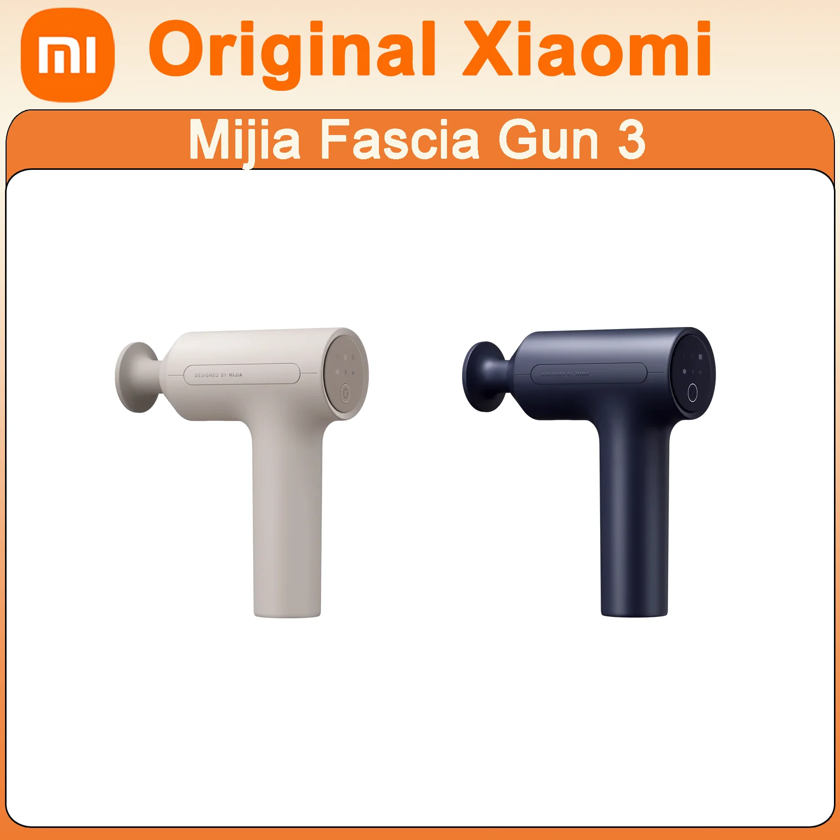 

Оригинальный пистолет Xiaomi Mijia Fascia Gun 3, массажный пистолет для мышц, двойной режим, 2450 мАч, 3 головки, 25 кг, релаксация плеч и шеи