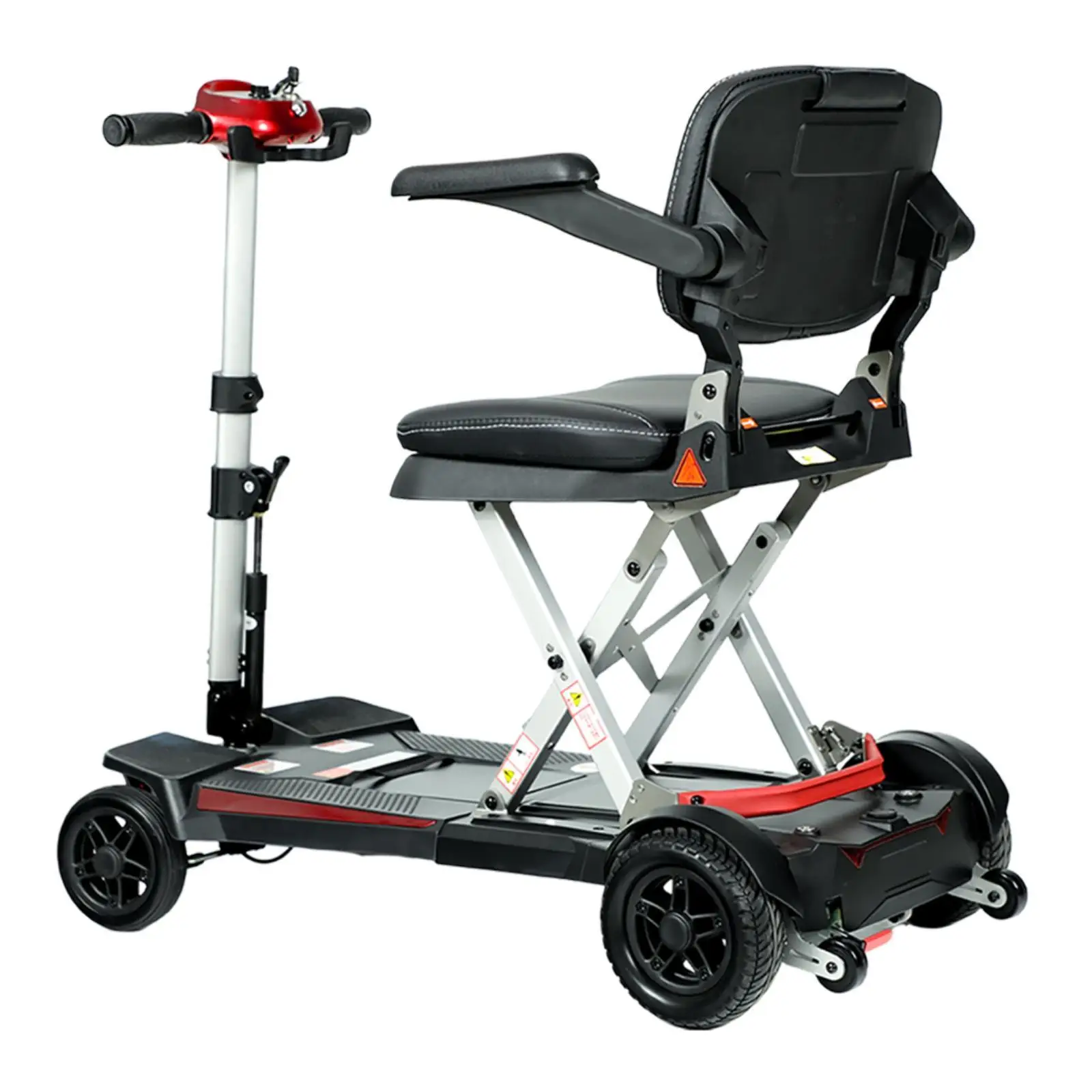 

Manaul Folding Scooter M2085 Red for Senior's Easy Travel With Competitive