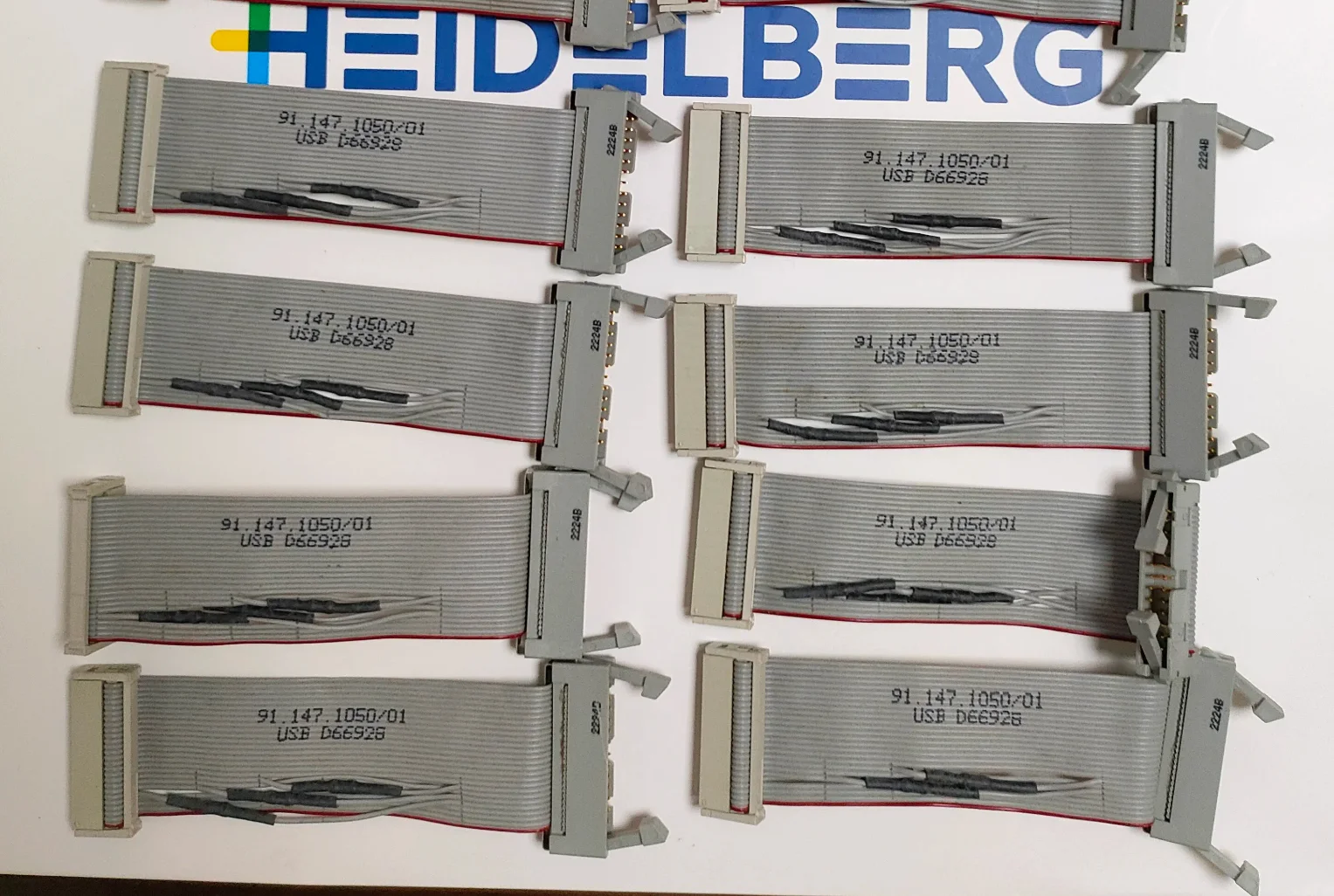 Original Heidelberg Parts Cable for Control Panel 91.147.1050