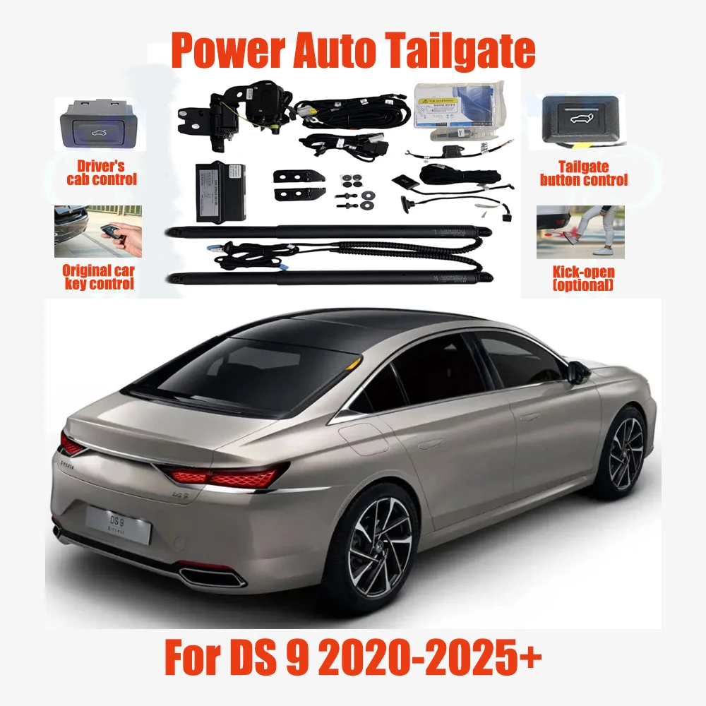 

For DS 9 2020-2025+ Electric tailgate automatic suction locks suitable Trunk modification system