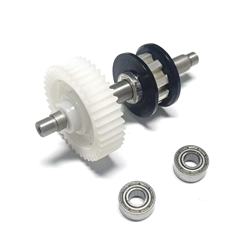 RC 550/600 Metal Tail Rotor Front Belt Drive Gear with Bearings For Trex 550 Helicopter