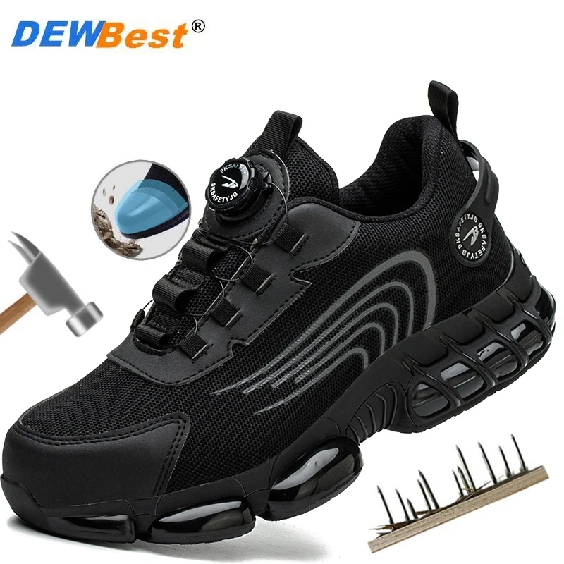 Kevlar protective shoes, anti smashing, anti puncture, wear-resistant, shock-absorbing, comfortable and safe shoes