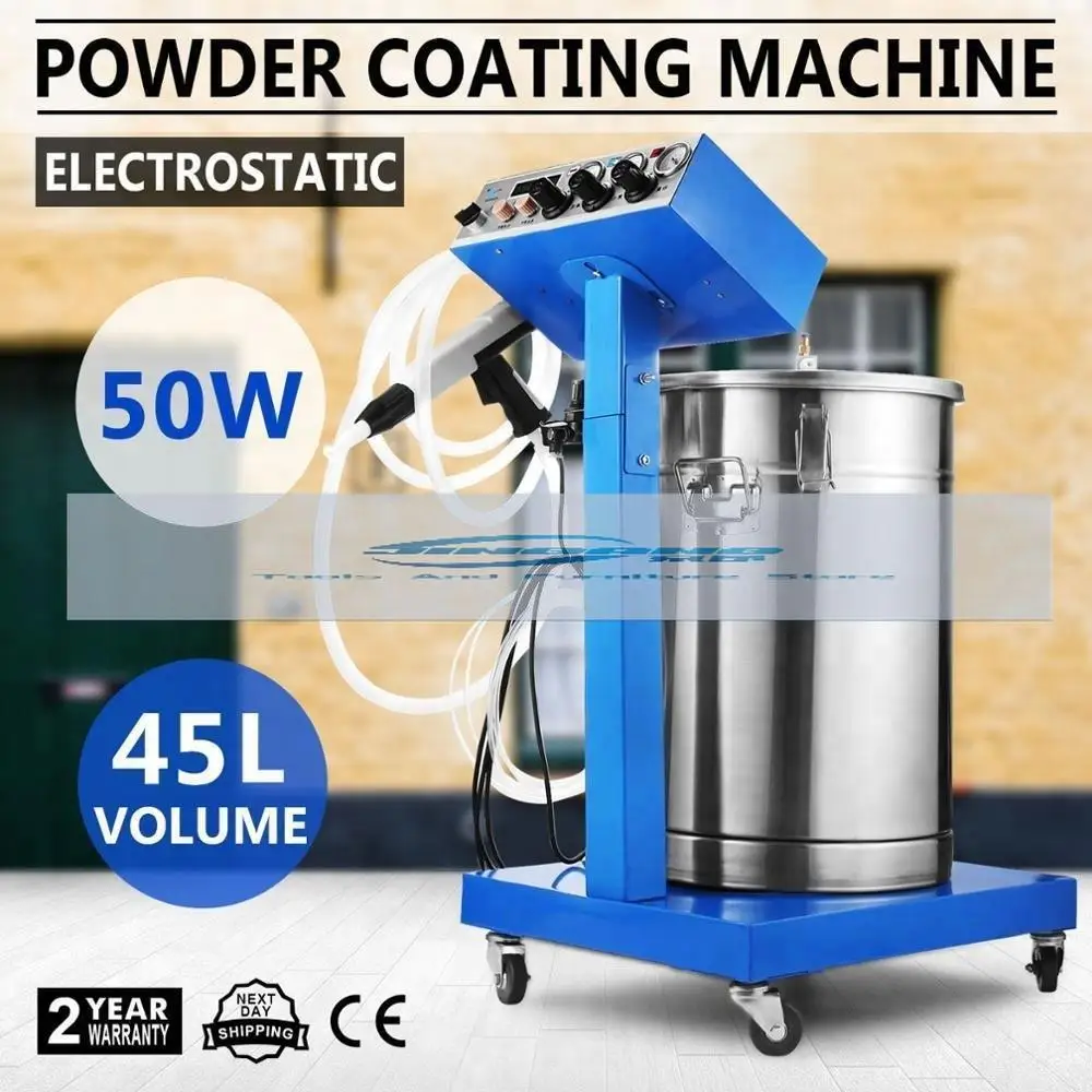 45L Powder Coating System Machine Electrostatic Deep Corners Paint System WX-958 Electrostatic Spraying Machine Spray Guns