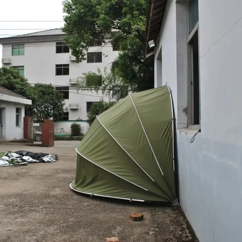 

YTYIN, точная подвесная гаражная палатка для мотоциклов, удобное укрытие для скоростной дороги, столб из стекловолокна, квадратная форма для хранения She