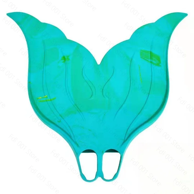 Professional Mermaid Monofin for Training, High Performance Swim Fin Made of Soft & Flexible Rubber