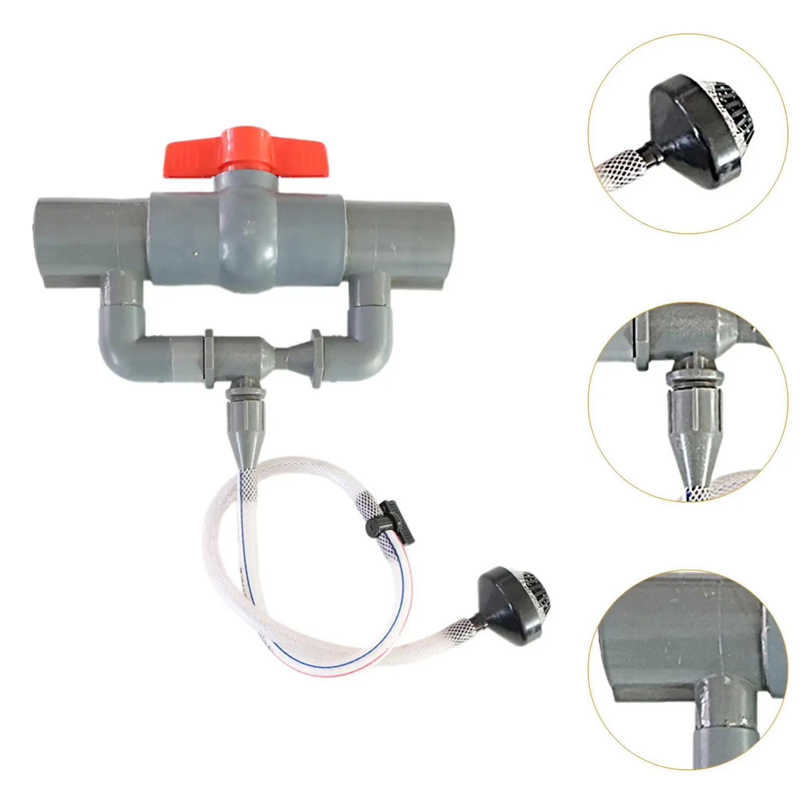 Venturi Fertilizer Injector Watering Kit Drip Irrigation Equipment Easy to Use Agricultural Easy Connections Fertilizer Injector