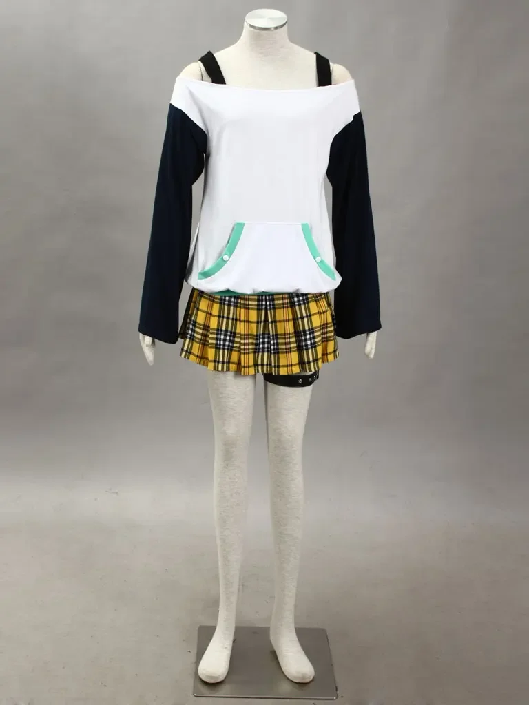 Unisex Anime Cos shirayuki mizore Cosplay Costumes Halloween Uniform Custom Size