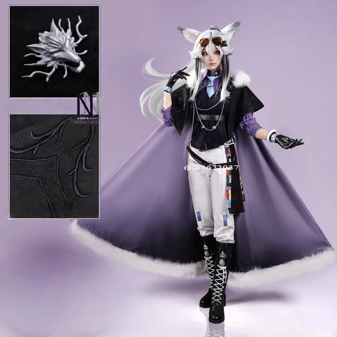 

Game Arknights Cosplay The Decadenza Costume Anime Lappland High Quality Role Playing Outfit for Women Adult Comic Con Party Set