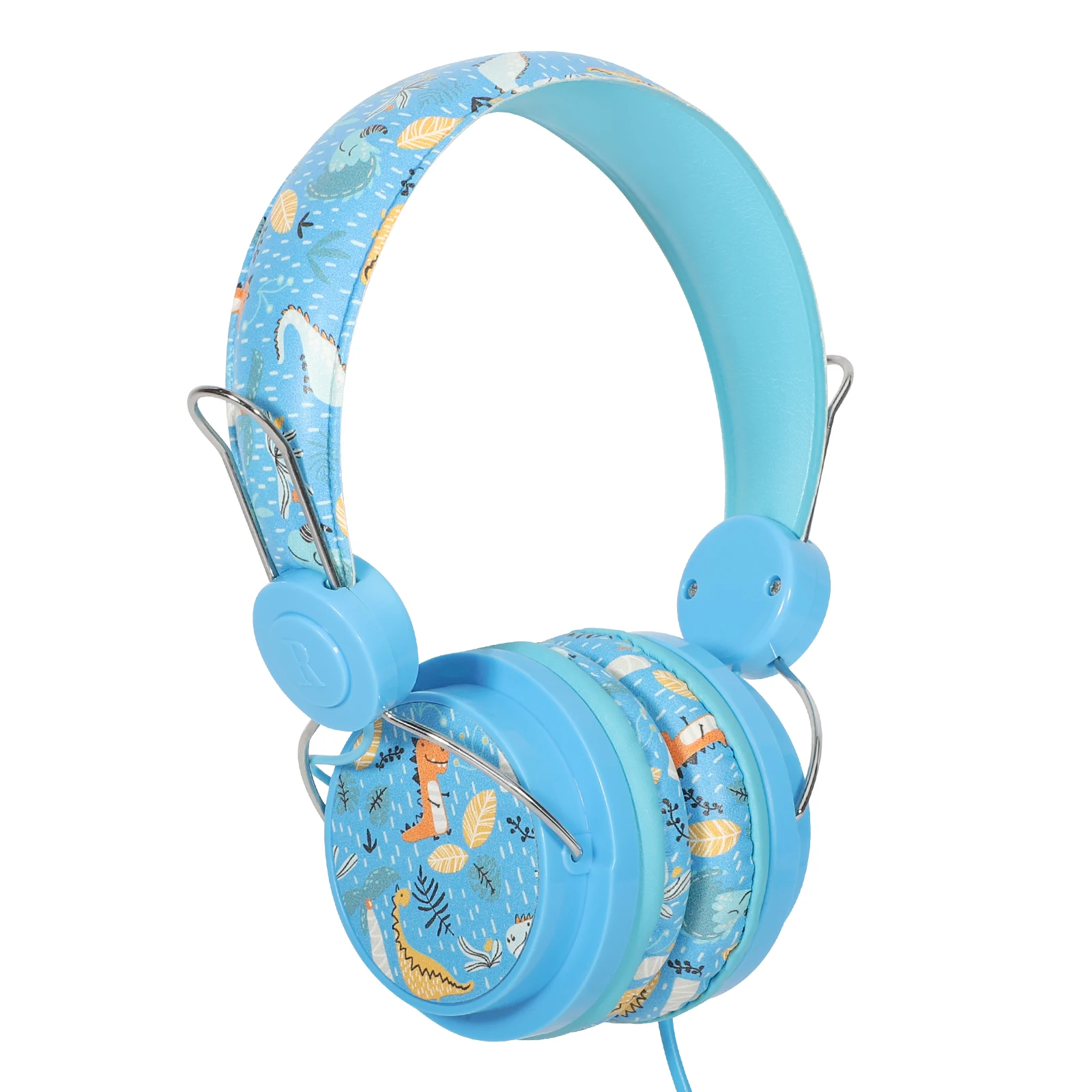 3,5mm Dinosaurier Verdrahtete Kopfhörer Cute Unicorn Verdrahtete Kopfhörer Mit Mic Gaming Tier Headset Audio Jack Für Kinder Kinder Stirnband