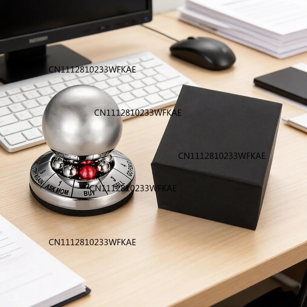 Zinc alloy lucky decision ball decision maker entertainment trick creative finger leisure decompression toy
