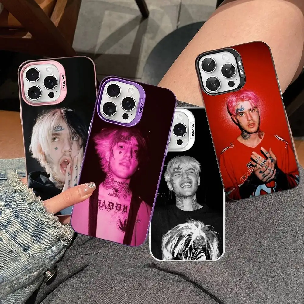 

Lil Peep Hellboy Love Rapper Phone Cases For iPhone 17 16e 15 14 13 12 11 Plus Pro Max ProMax Colorful Covers