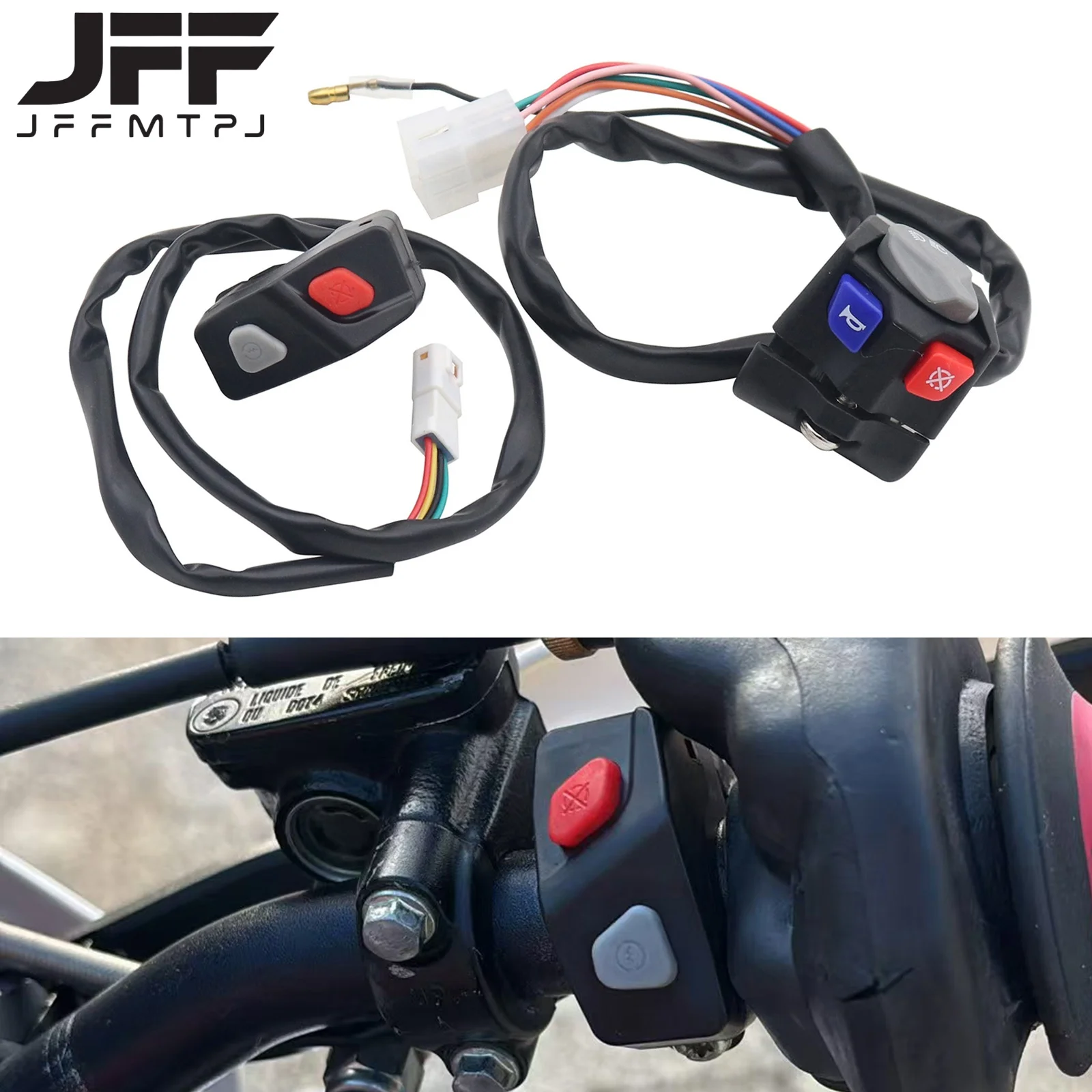 Motorcycle Kill Start Headlight Horn Switch For KTM EXC XC XCW EXCF SX SXF 125-500 625 660 690 950 SC SMC SXC RALLY SUPER ENDURO